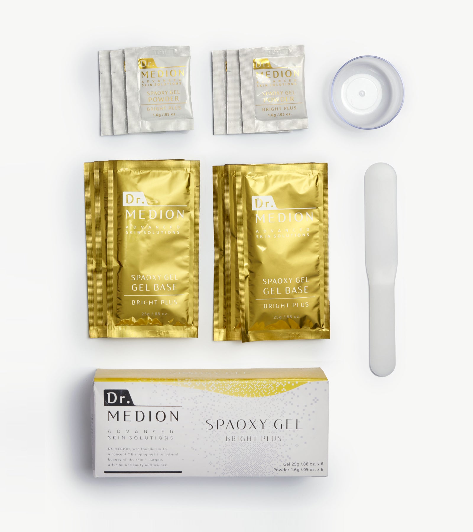 Spaoxy Gel Bright Plus 12 Boxes ($63 per box) for Resale