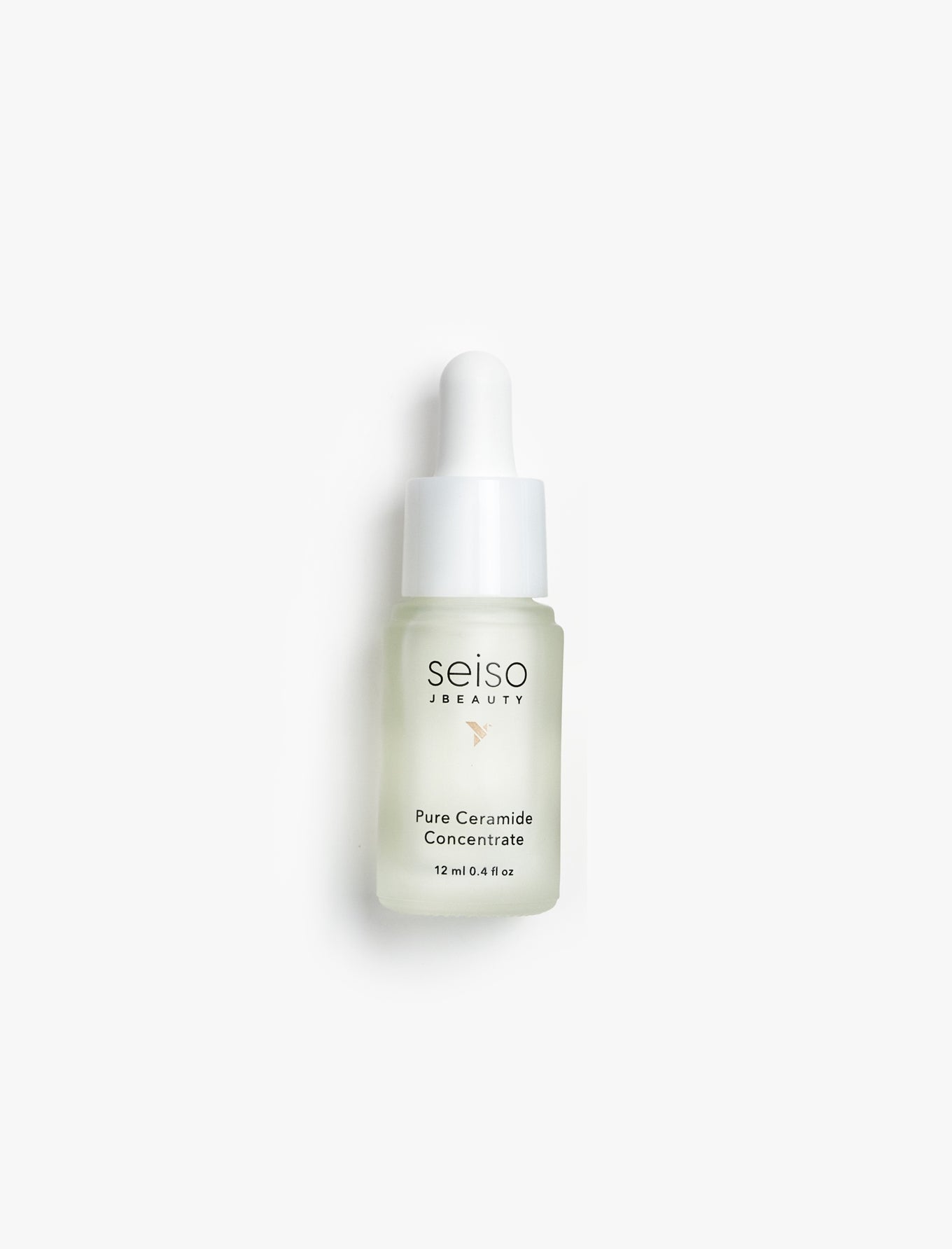 Seiso JBeauty Pure Ceramide Concentrate travel size 12ml | small dropper bottle on clean surface, Limited edition packaging