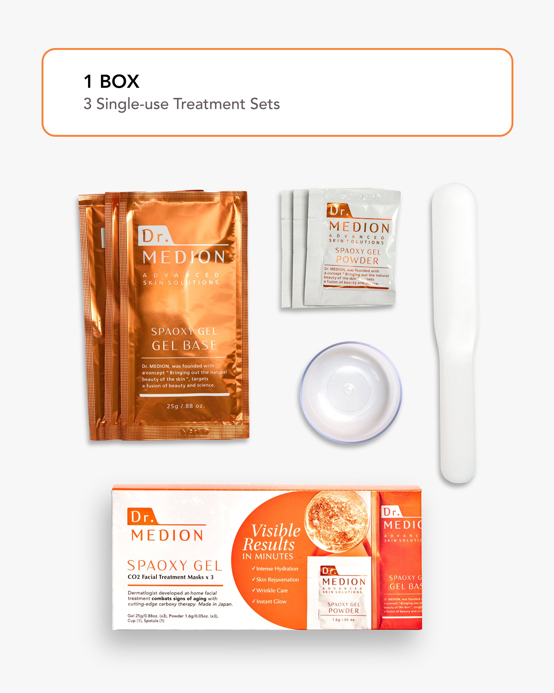 Spaoxy Gel Mask - Improves Lines, Wrinkles, Pores for All Skin