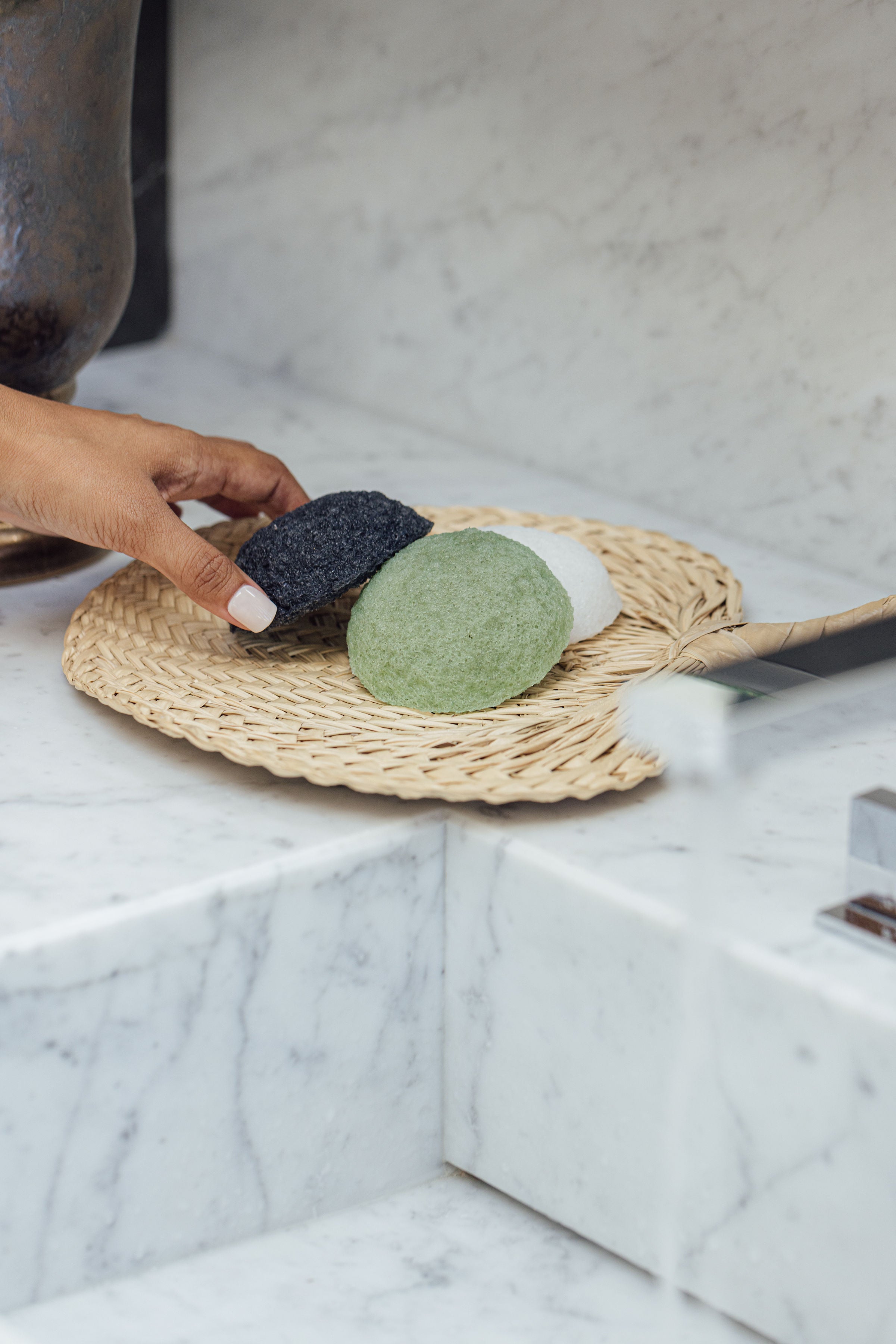 Matcha Mochi Konjac Sponge