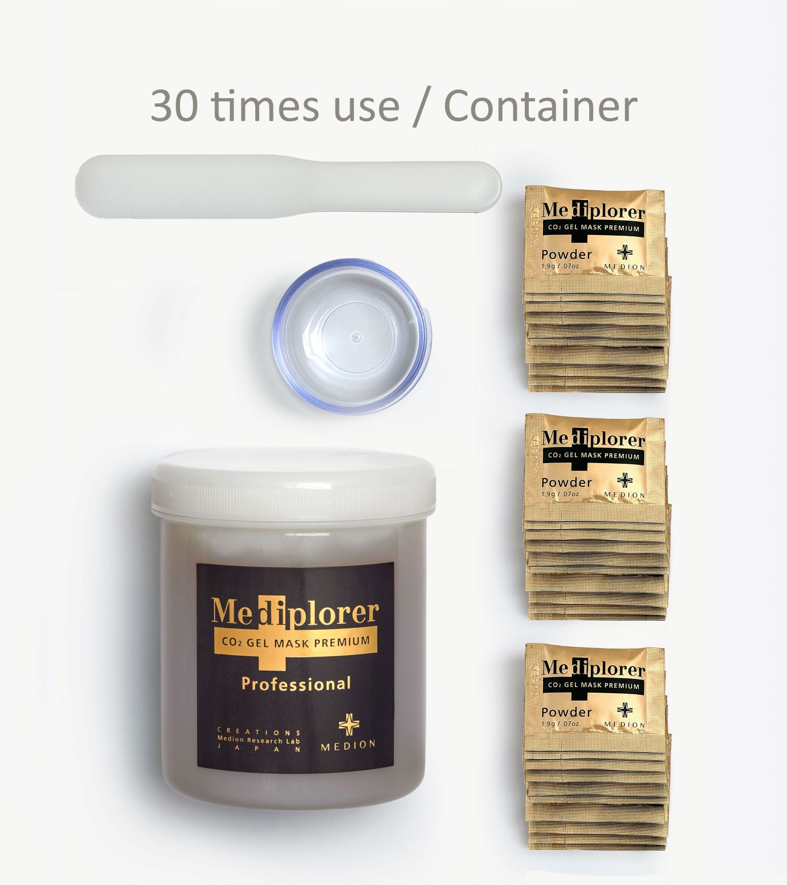 CO₂ Gel Mask Premium for Pro 6 Containers ($9 per use)