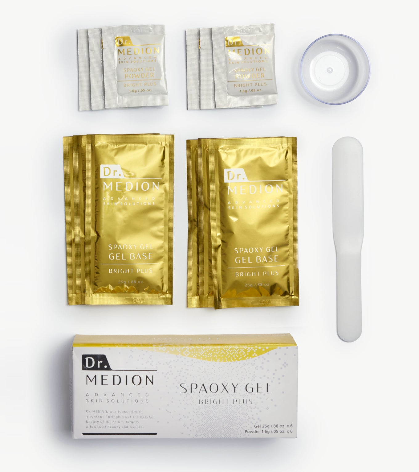 Spaoxy Gel Bright Plus (6 Masks)