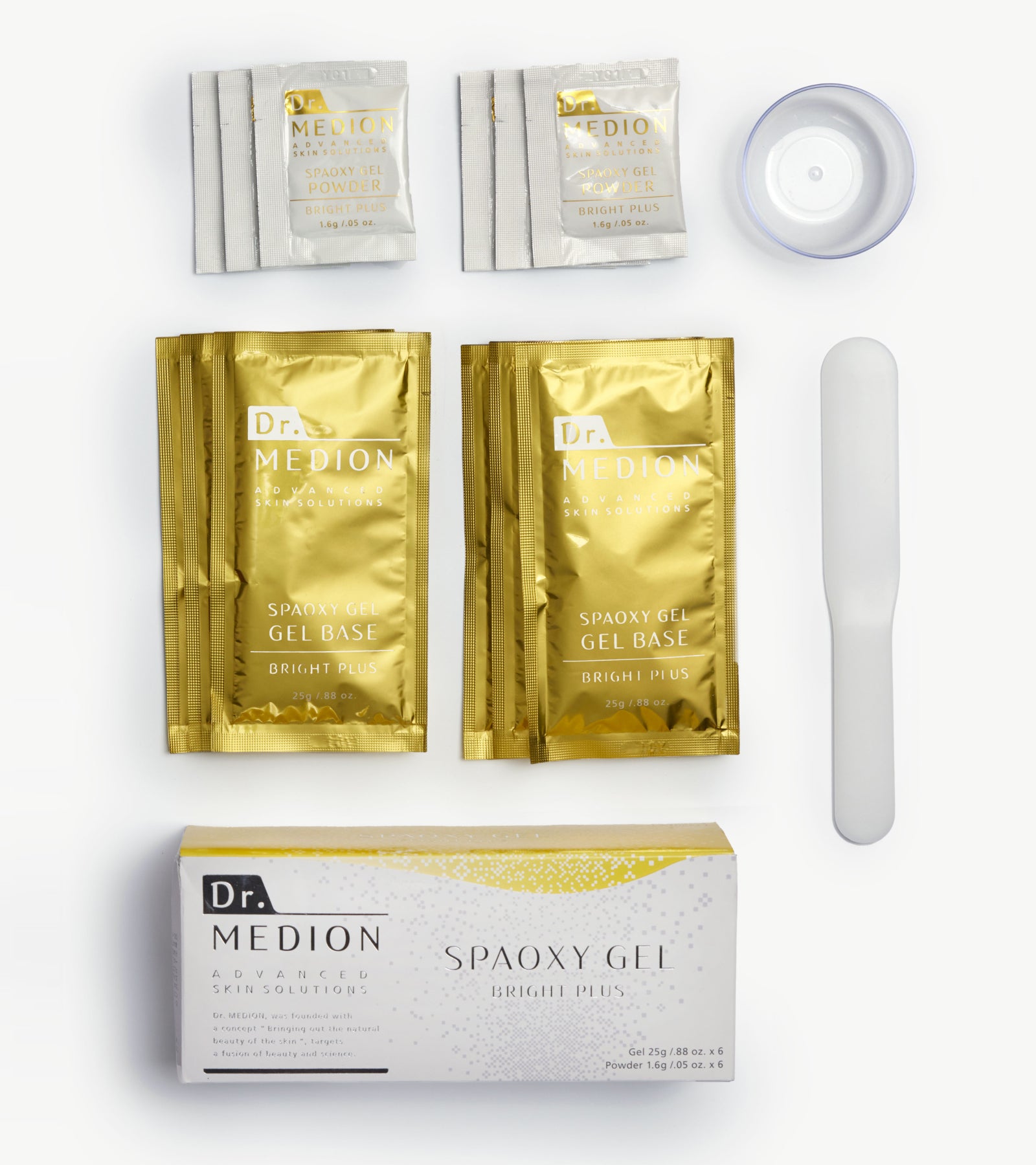 Spaoxy Gel Bright Plus (6 Masks)