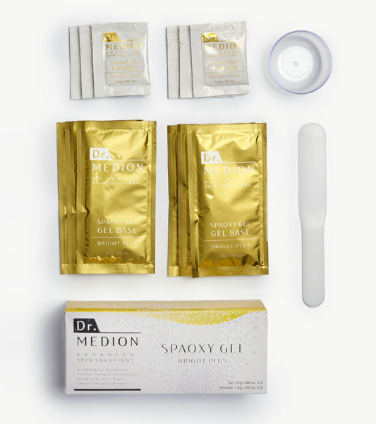 パック・フェイスマスク Dr. MEDION SPAOXY GEL BRIGHT PLUS Spaoxy Gel Bright Plus | CO₂ + Vitamin C Mask | Dr. MEDION – Shikō