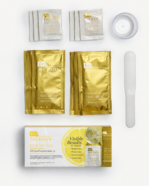 Spaoxy Gel Bright Plus | CO₂ + Vitamin C Mask | Dr. MEDION – Shikō