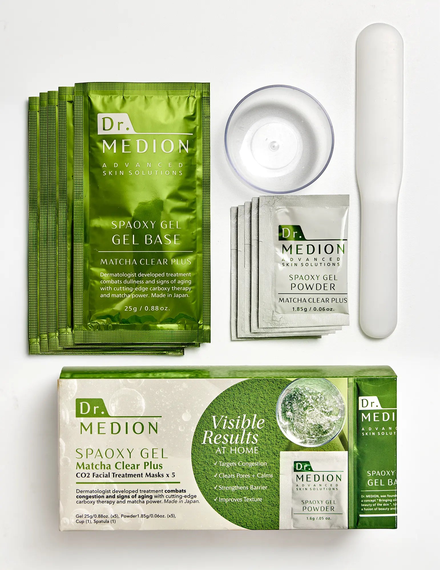Spaoxy Matcha Clear Plus | CO₂ Pore Mask | Dr. MEDION – Shikō