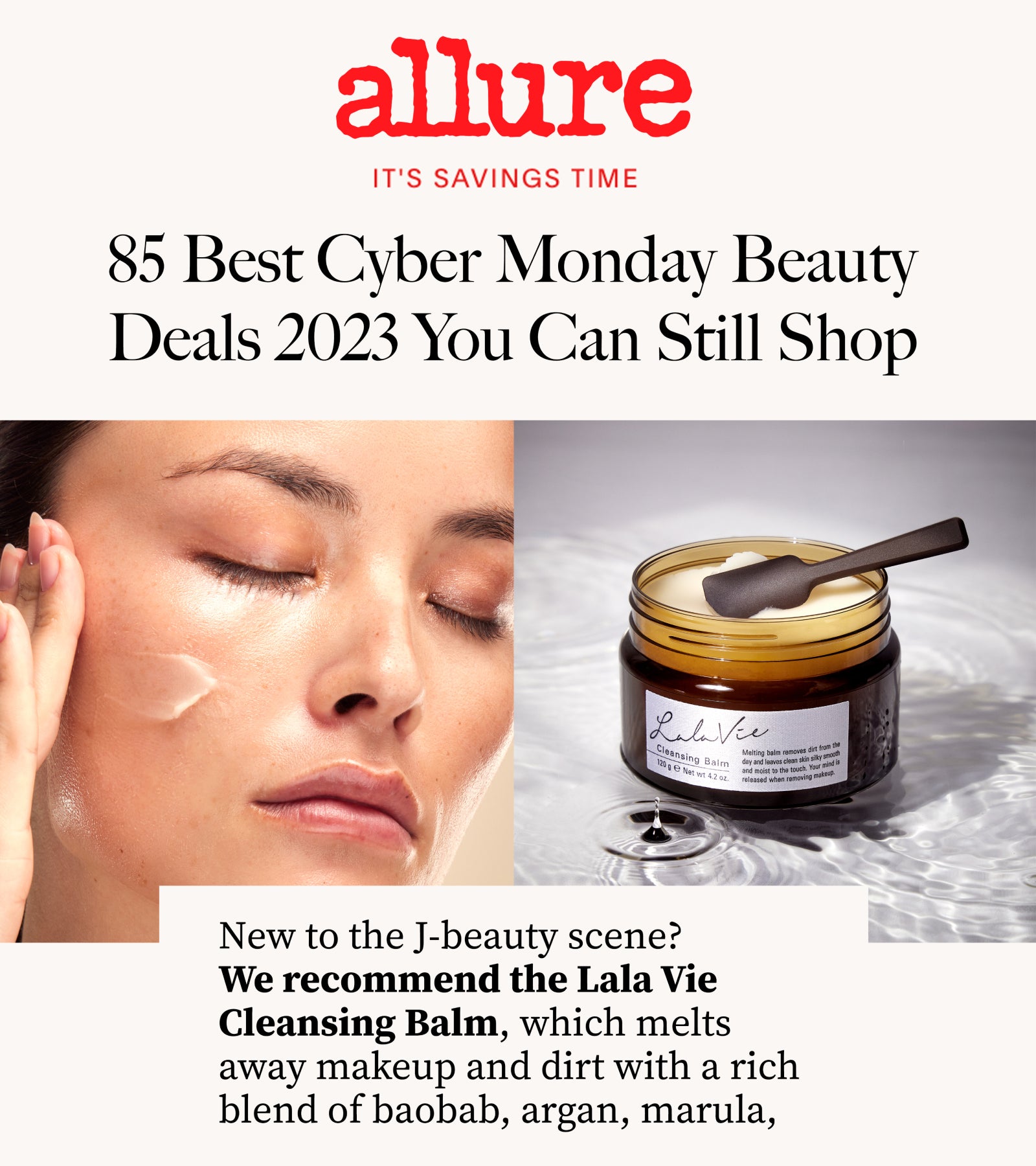 Cleansing Balm (with Black Jar Lid Refill)