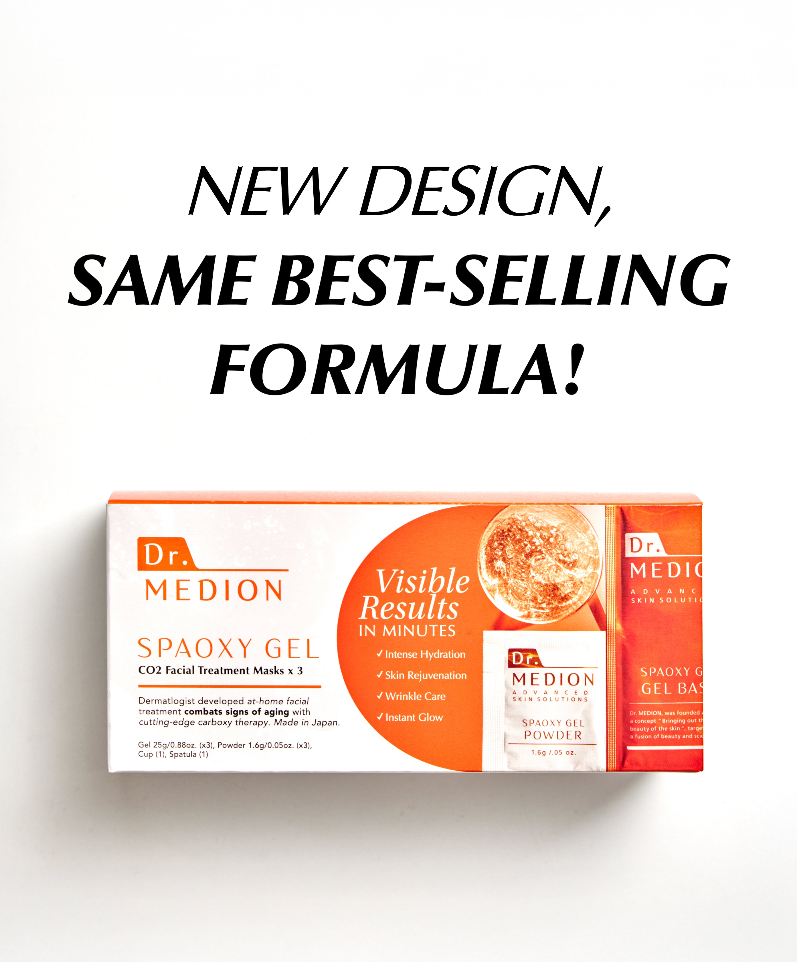 Spaoxy Gel Mask - Improves Lines, Wrinkles, Pores for All Skin